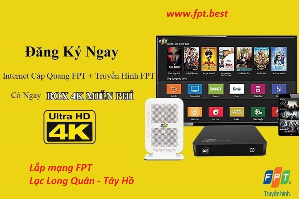 Lắp mạng FPT Lạc Long Quân