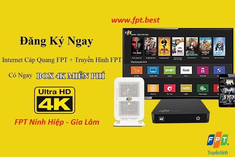 Đăng ký lắp mạng FPT tại Ninh Hiệp, Gia Lâm tp Hà Nội giá rẻ tốc độ cao Lắp mạng FPT Ninh Hiệp Gia Lâm