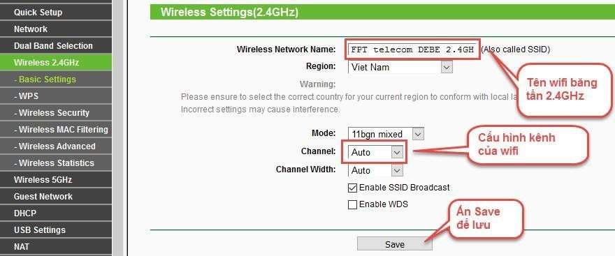Đổi mật khẩu acher